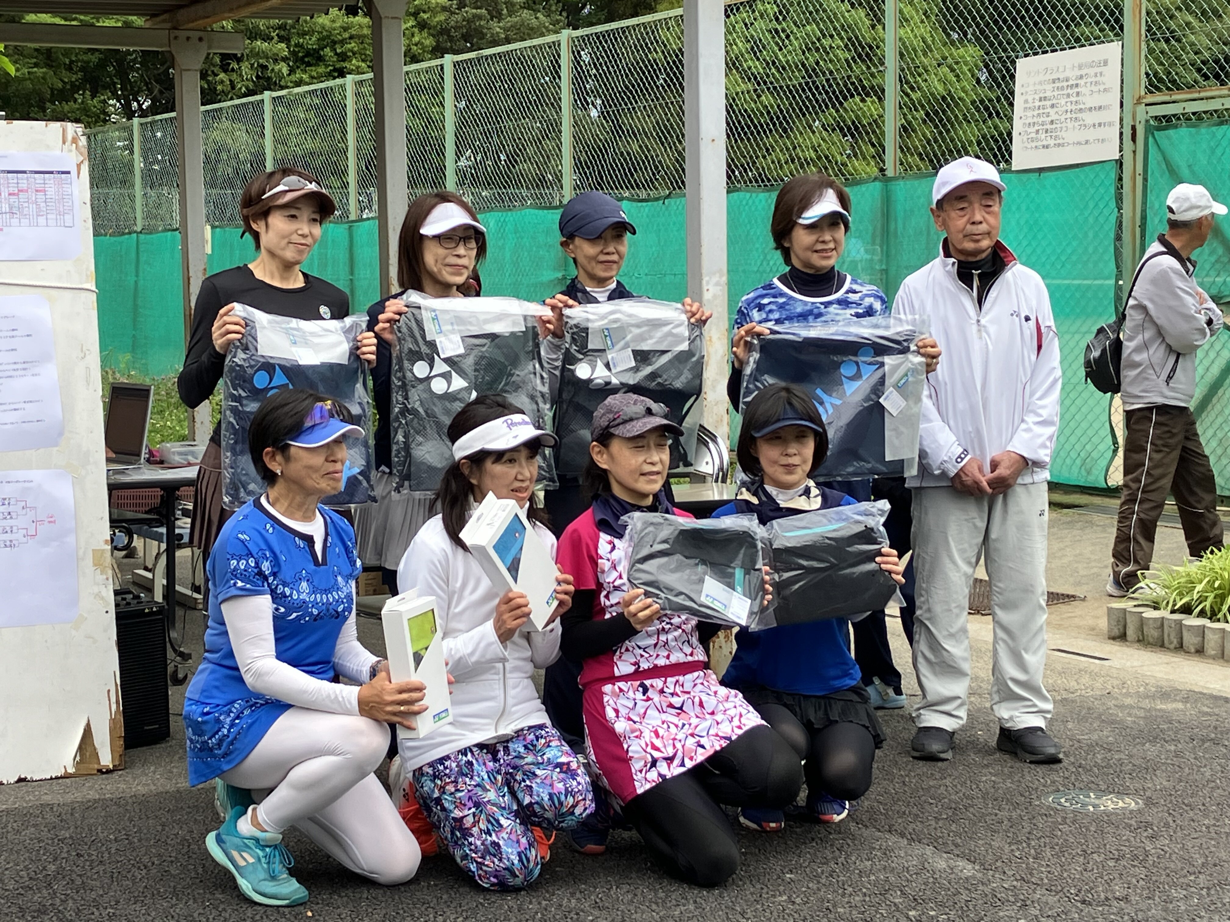 2023年春の大会　関さんと小谷さんが優勝